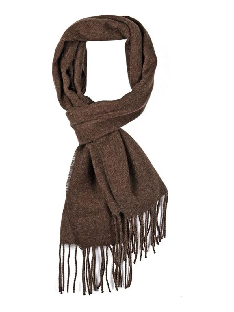 Echarpe Lana Fabriqué en France Marron