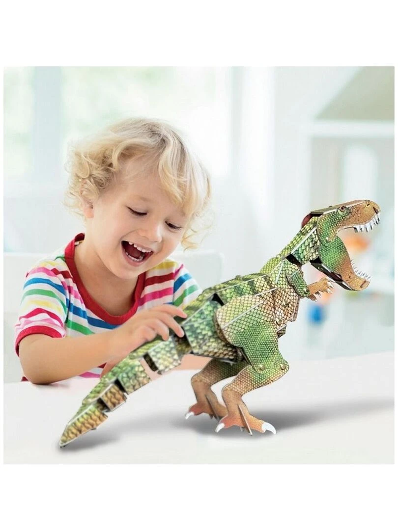 Maquette de dinosaure en cartons   N/A