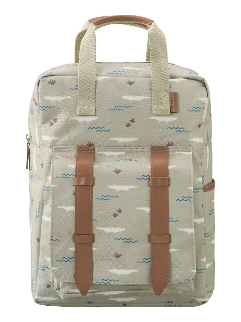 Sac à dos enfant Crocodile Vert