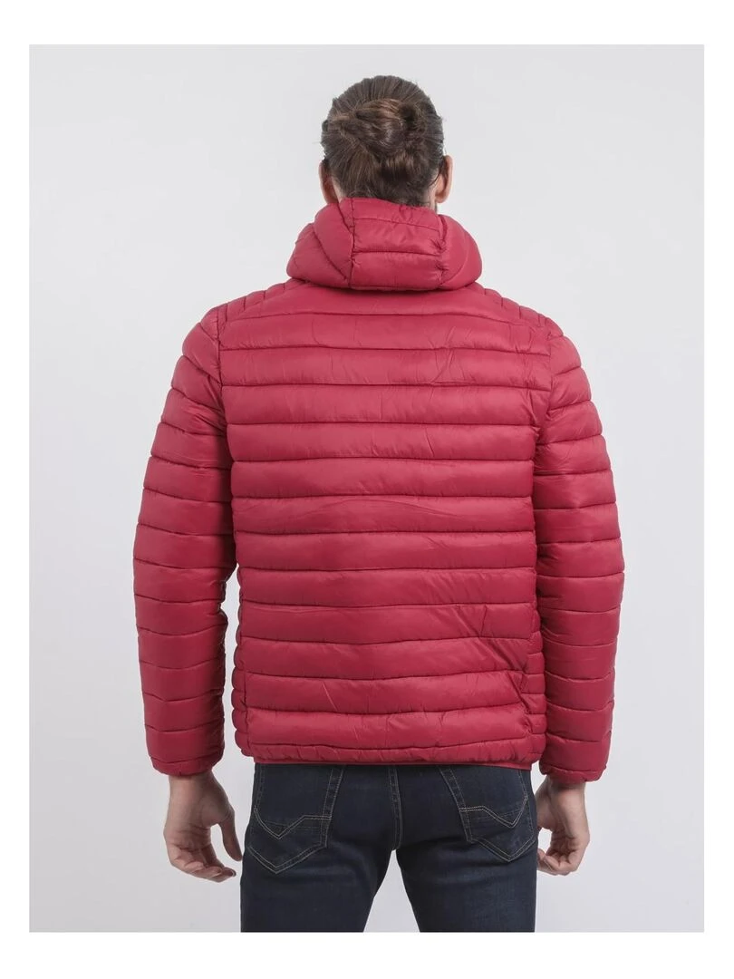 Doudoune légère capuche ZILLING Rouge