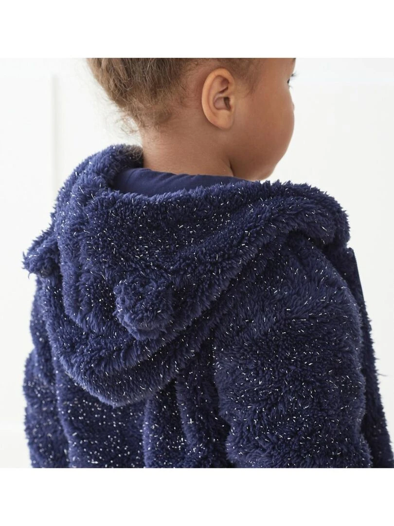 Veste en groloudoux et lurex   Noukie's   Bleu