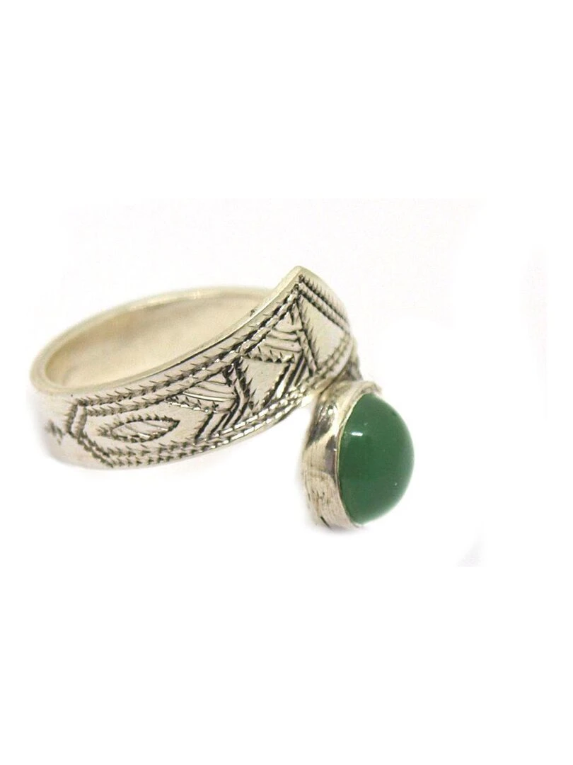 Bague réglable en argent tradition Touareg Argent