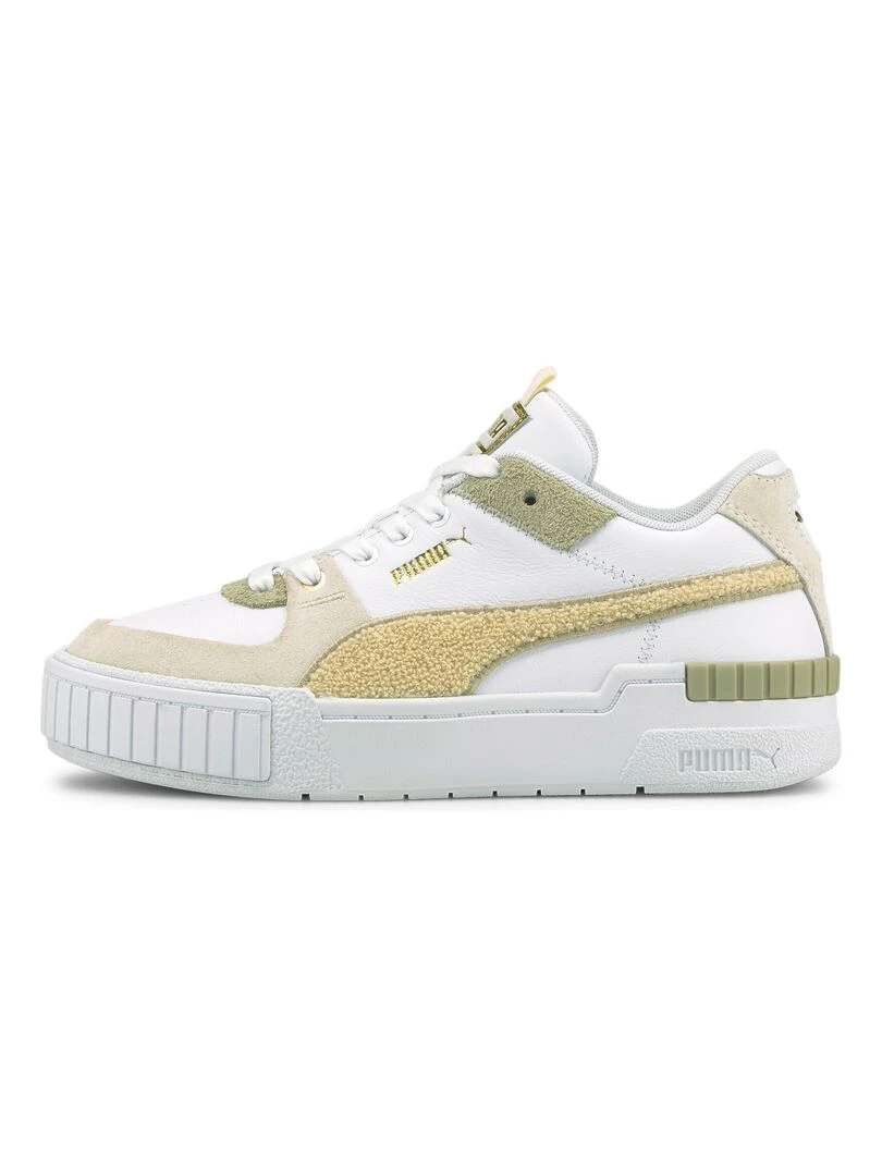 Baskets Cali Sport Varsity   Blanc Beige