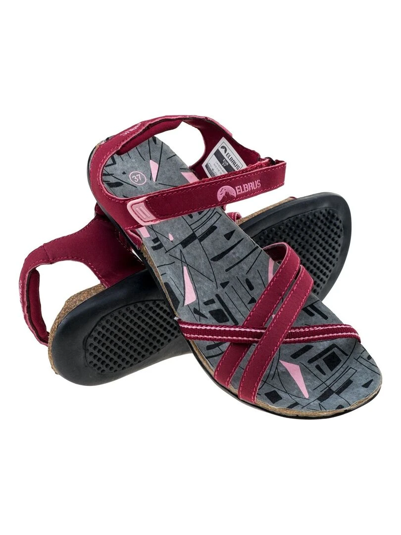 Elbrus   Sandales LAVERA   Rouge