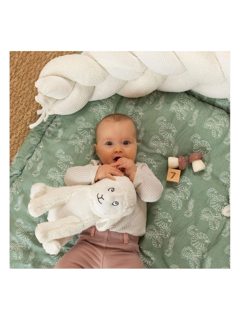 Peluche musicale bébé   Ecru