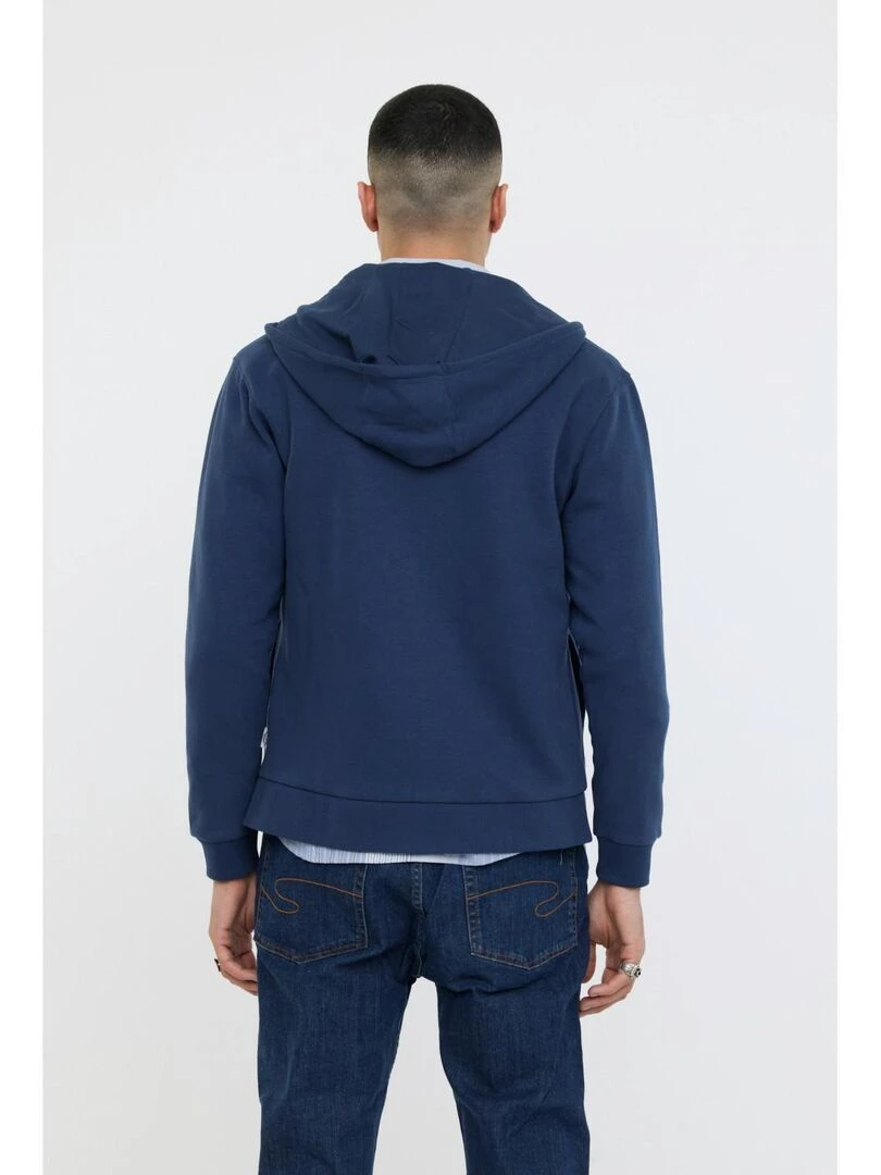 Lee Cooper   Sweatshirt manches longues coton loose EMILE   Bleu foncé