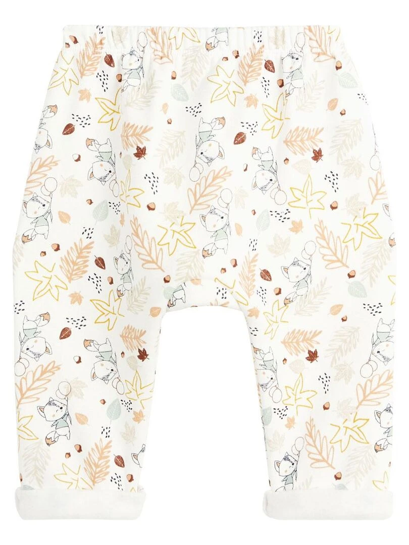 Ensemble sweat et pantalon en molleton bébé mixte Paolo   Beige sable