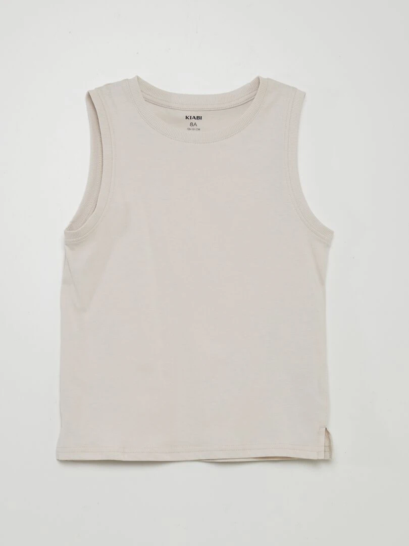Ensemble débardeur short 2 pièces Gris