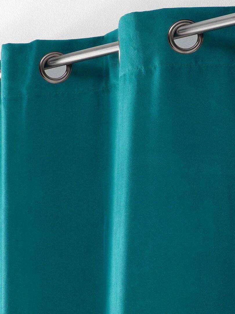 Lot de 2 rideaux Sultane   Bleu gris
