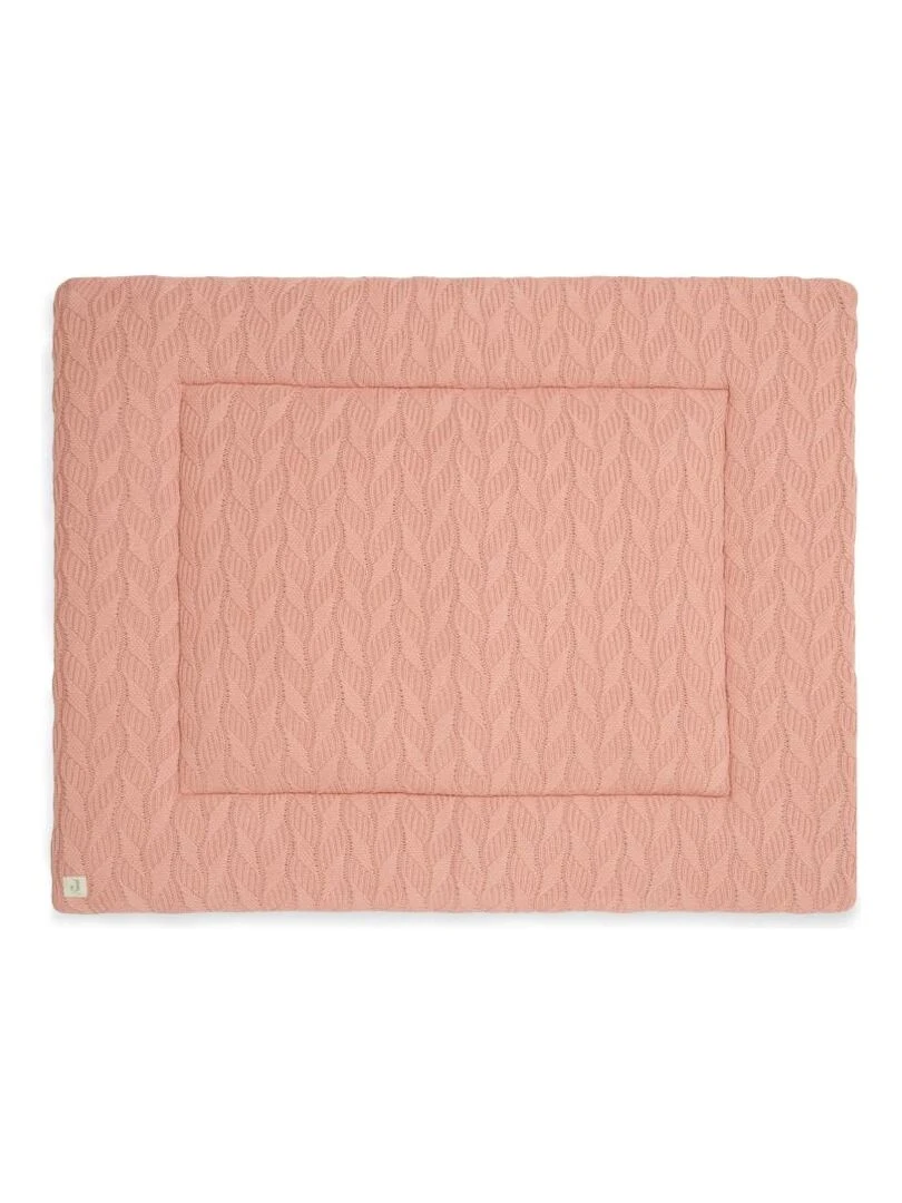 Tapis de parc 80x100cm Spring Knit Rosewood Jollein Rose