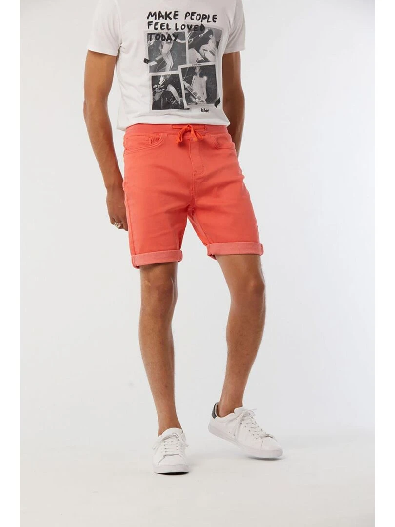 Lee Cooper   Short coton regular NAZRI   Orange