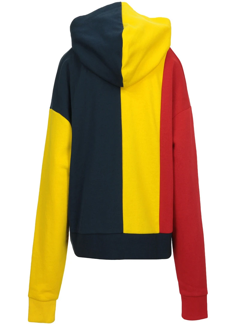Sweat Taylor Blocked Hoody Kids Bleu marine