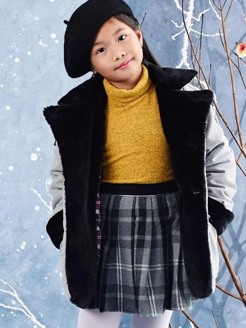 Pull Col Roulé Tout Doux  Coton effet Laine Jaune  HARMONIE   'LA FAUTE A VOLTAIRE'   Jaune