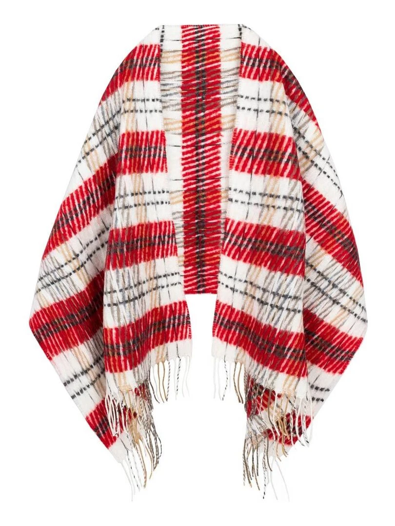 Châle Jaya Fabriqué en France Rouge
