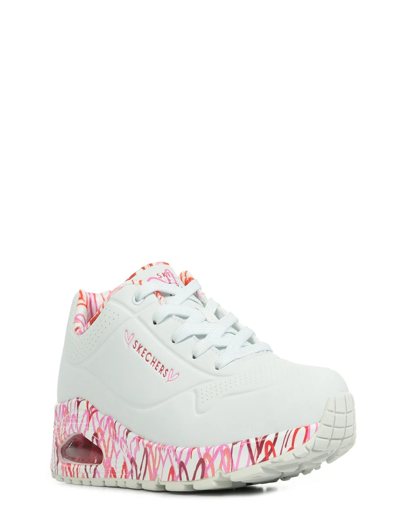 Baskets Uno Loving Love Blanc