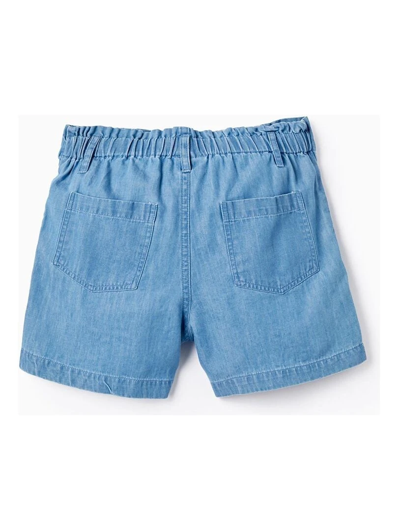 Short en Jean pour Fille EXPLORING AUSTRALIA Bleu foncé