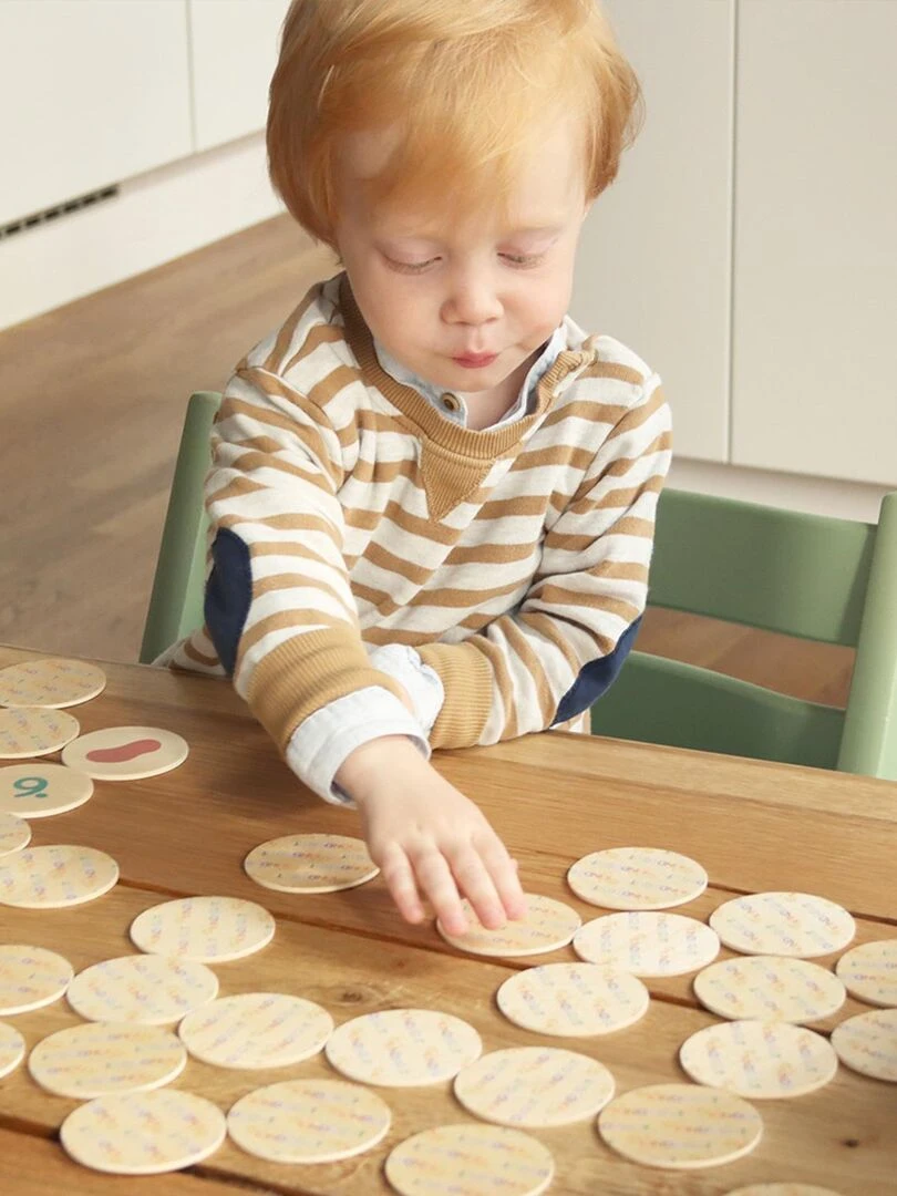 Jeu' de'eveil Le jeu de mémoire en bois N/A