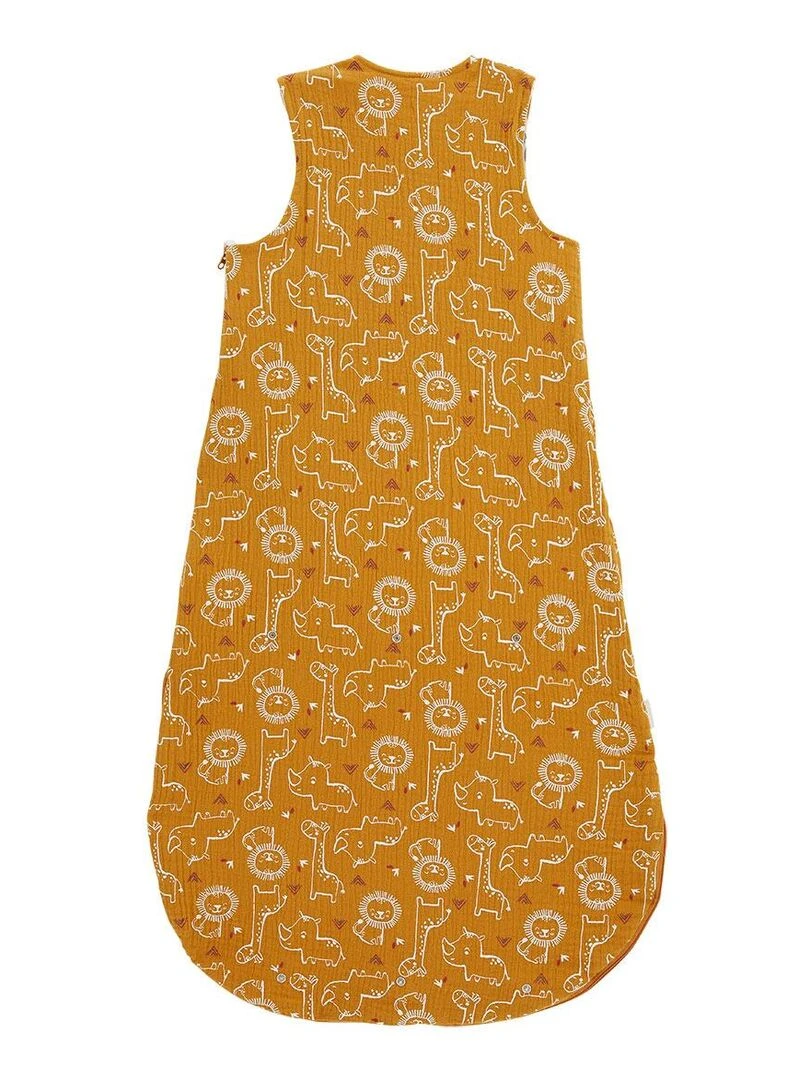 Gigoteuse d'été en gaze de coton Little Safari   Orange