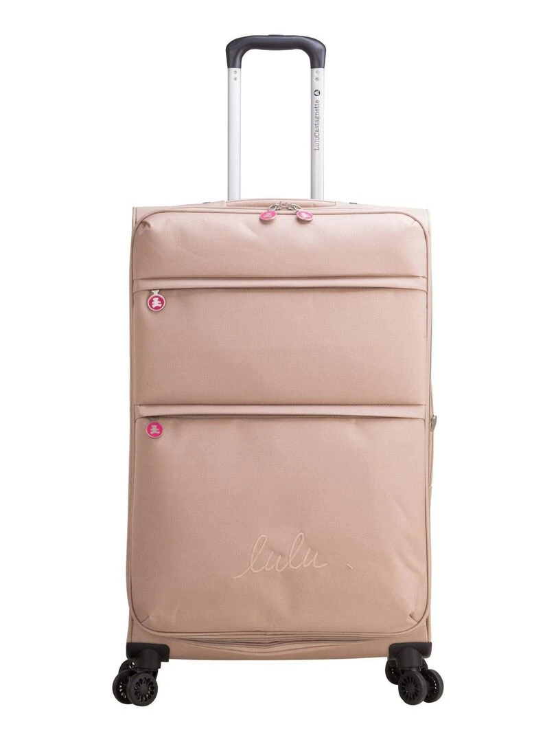 LULU CASTAGNETTE VALISE M FLOPPY Beige