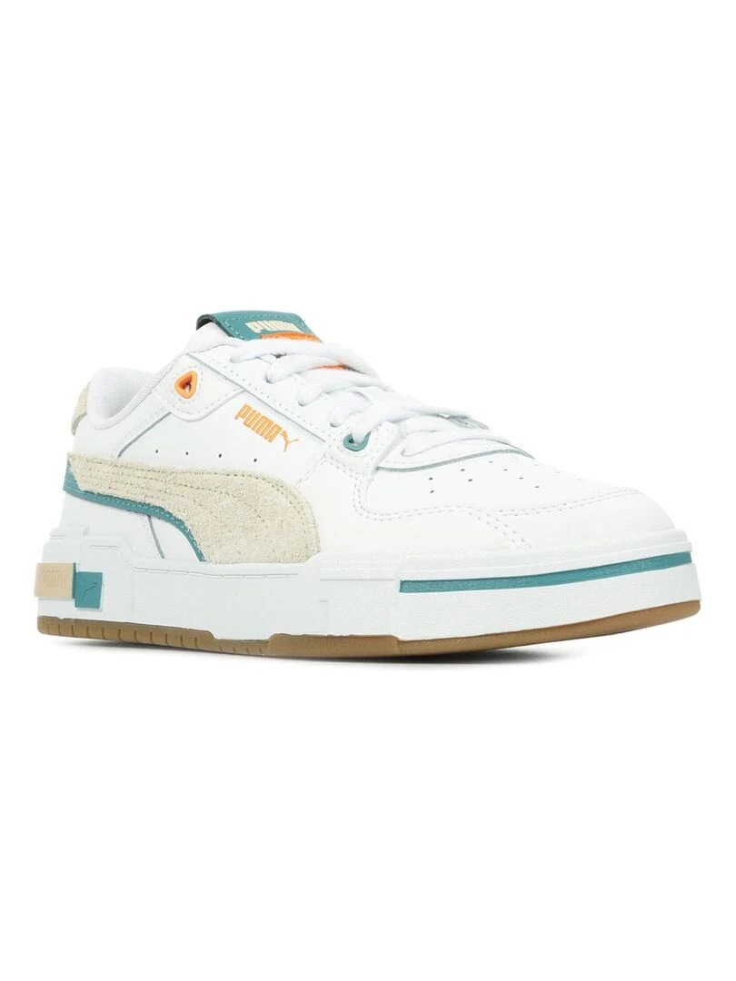 Baskets PUMA Ca Pro Glitch Mix Jr Blanc Beige Bleu