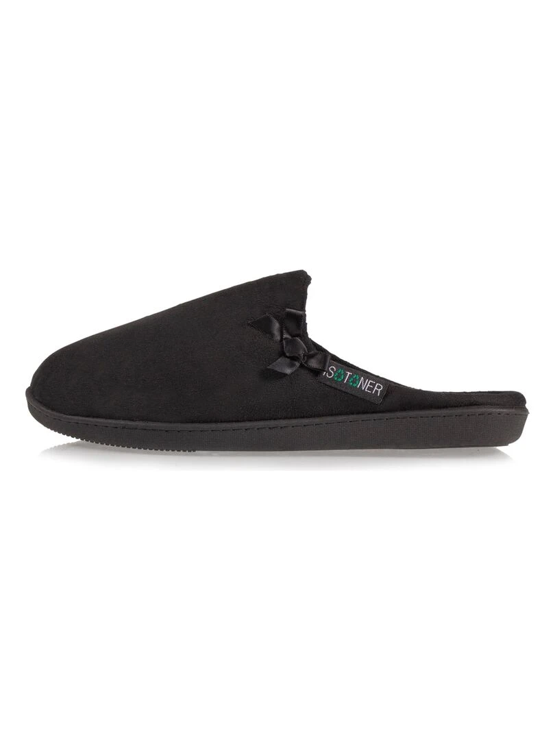 Chaussons mules 90%* Recyclées Femme Noir   Noir