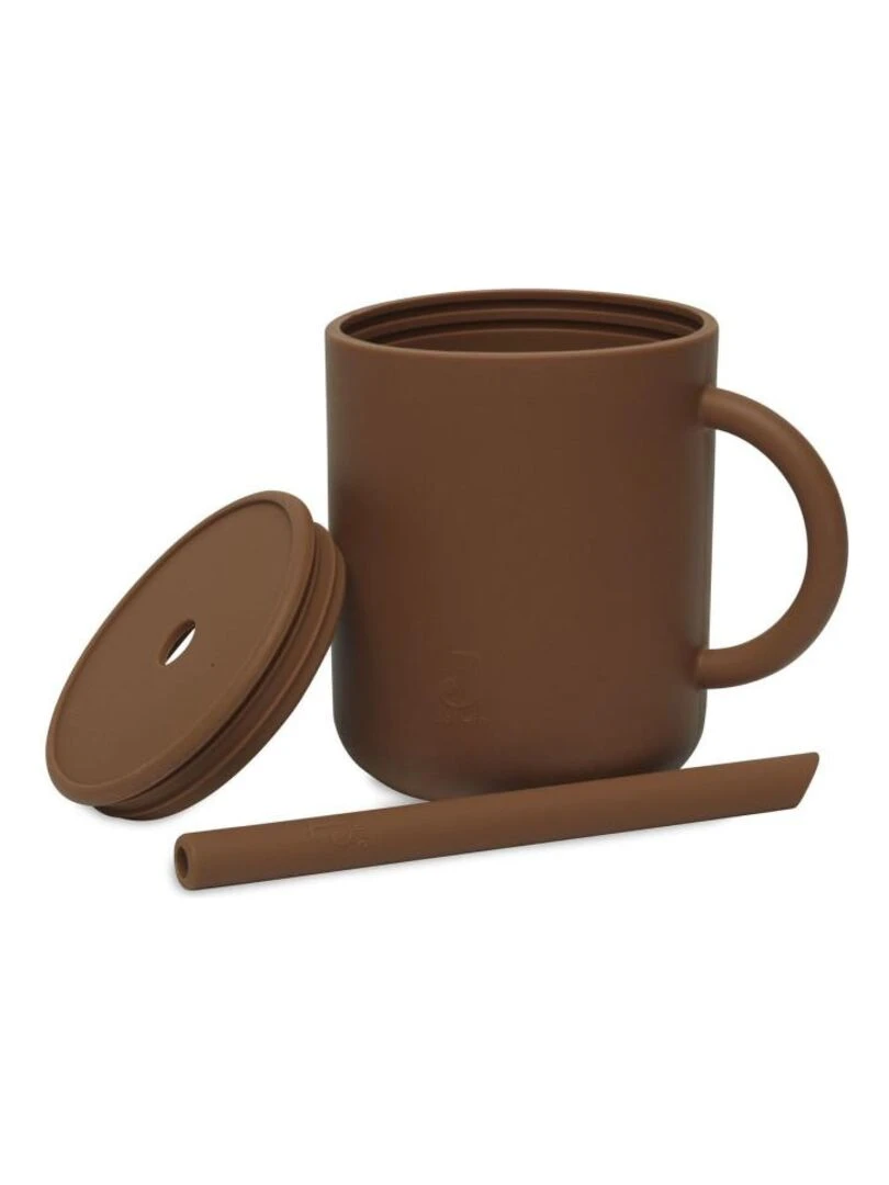 Gobelet Silicone Caramel Jollein Marron