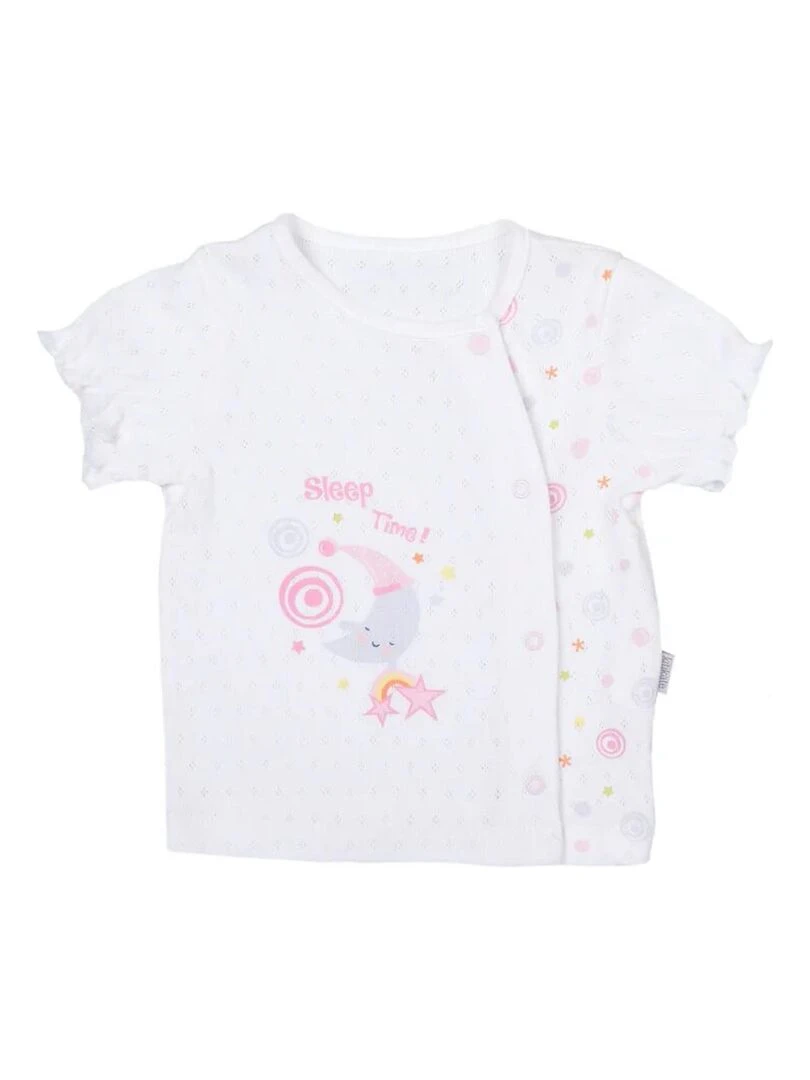 Ensemble t shirt et short bébé   Dreams   Rose