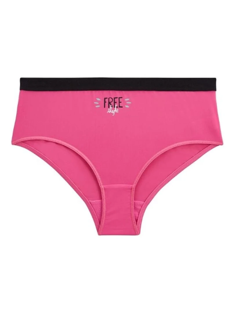 Lot de 3 culottes fille Vanny   Rose