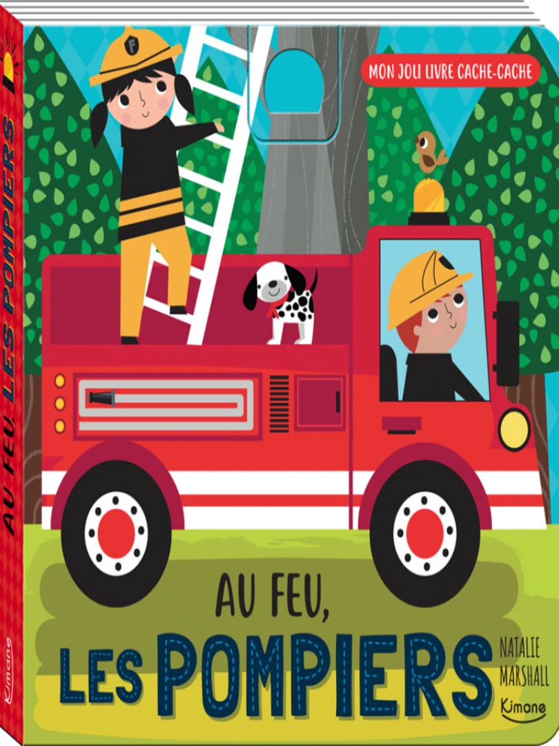 Livre cache cache Au feu les pompiers N/A
