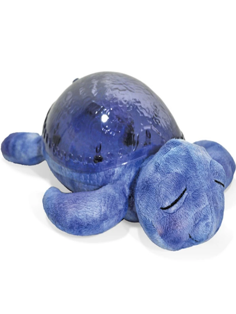 Veilleuse peluche tortue tranquille bleu marine Bleu