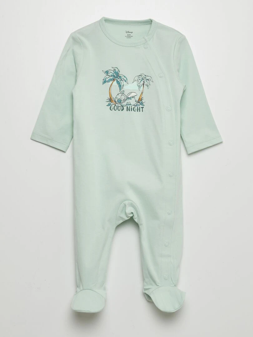 Pyjama 1 pièce imprimé 'Stitch' Bleu