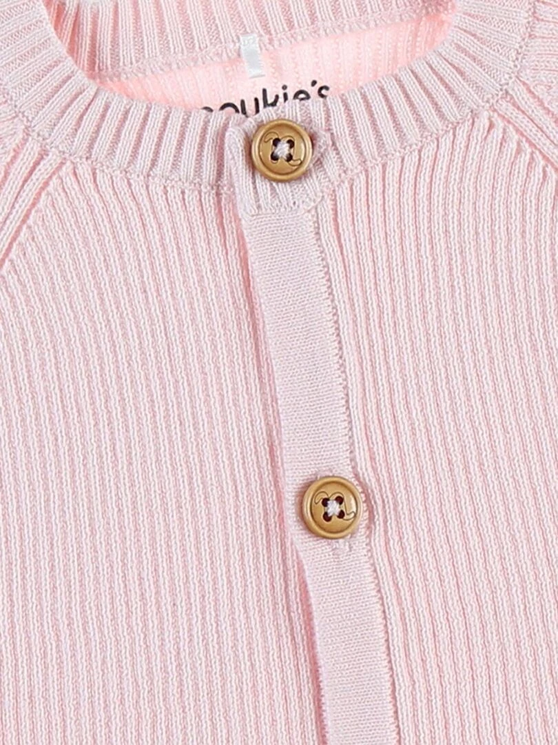 Cardigan en tricot  clair   Noukie's   Rose