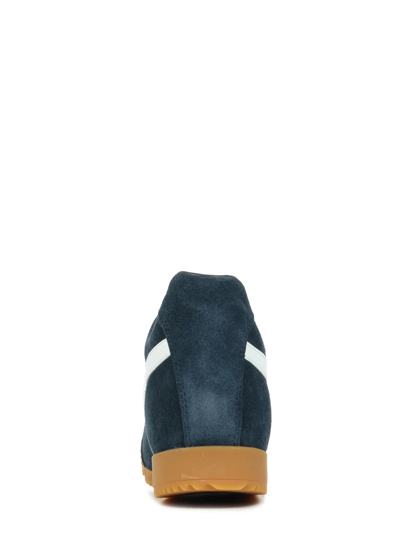Basket Gola Harrier Suede   Bleu