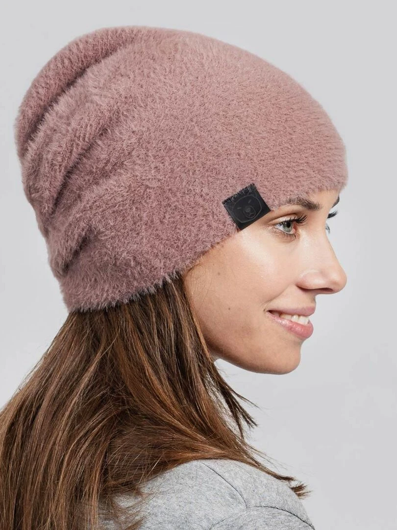 Bonnet Etama Made in UE Vieux rose