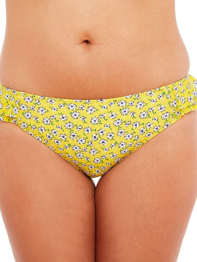 Slip de bain CIGALE Brigitte Bardot Bain Jaune