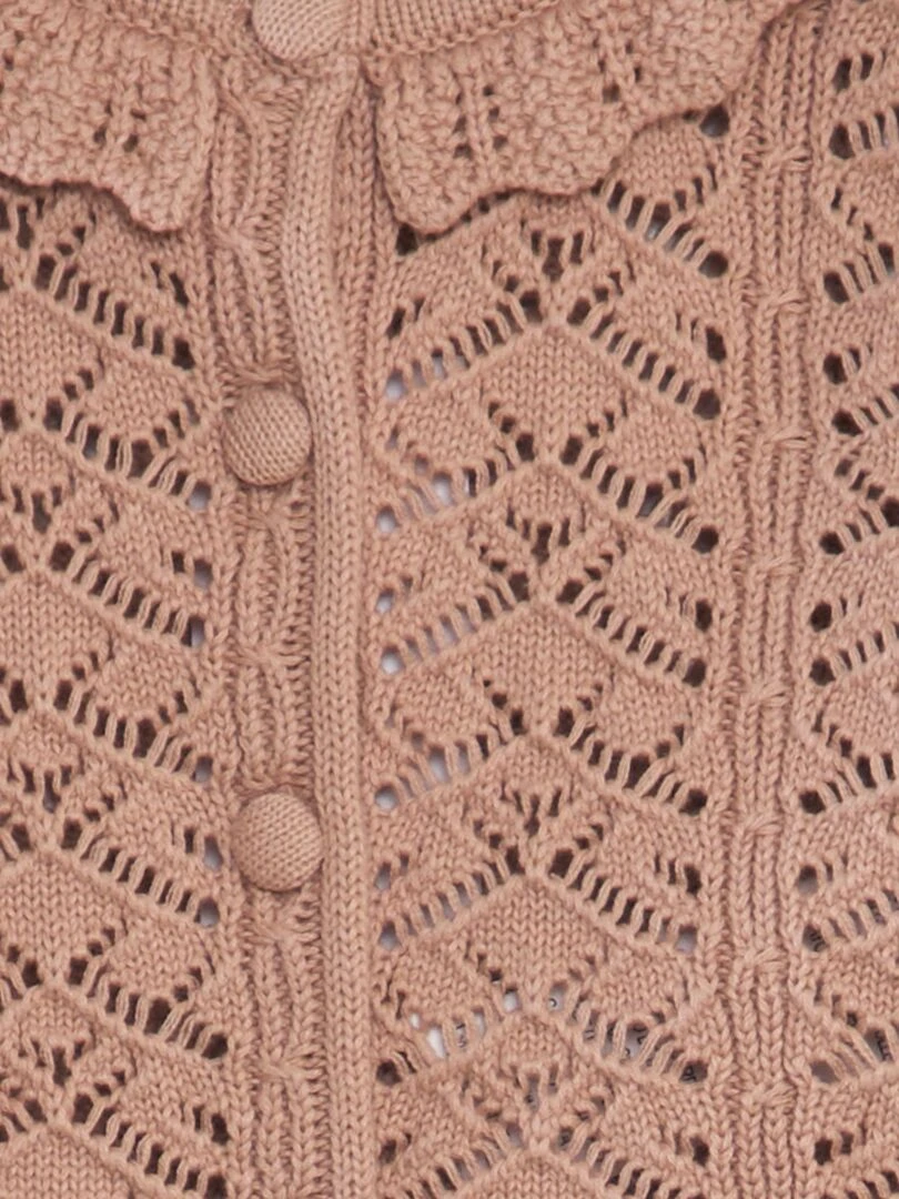 Gilet en crochet   ROSE