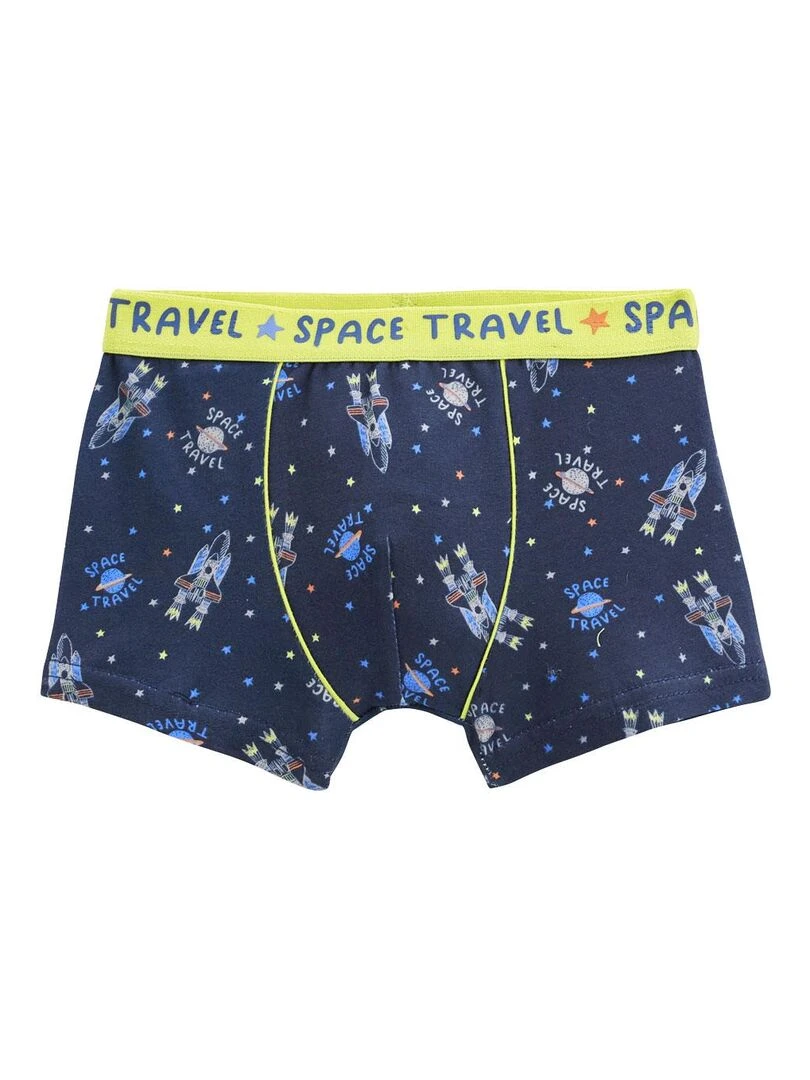Lot de 2 boxers garçon Tobby Bleu