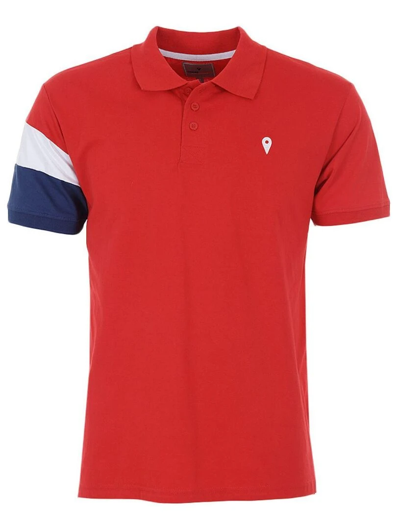 Polo manches courtes garçon ECICOLOR DEGRE CELSIUS Rouge