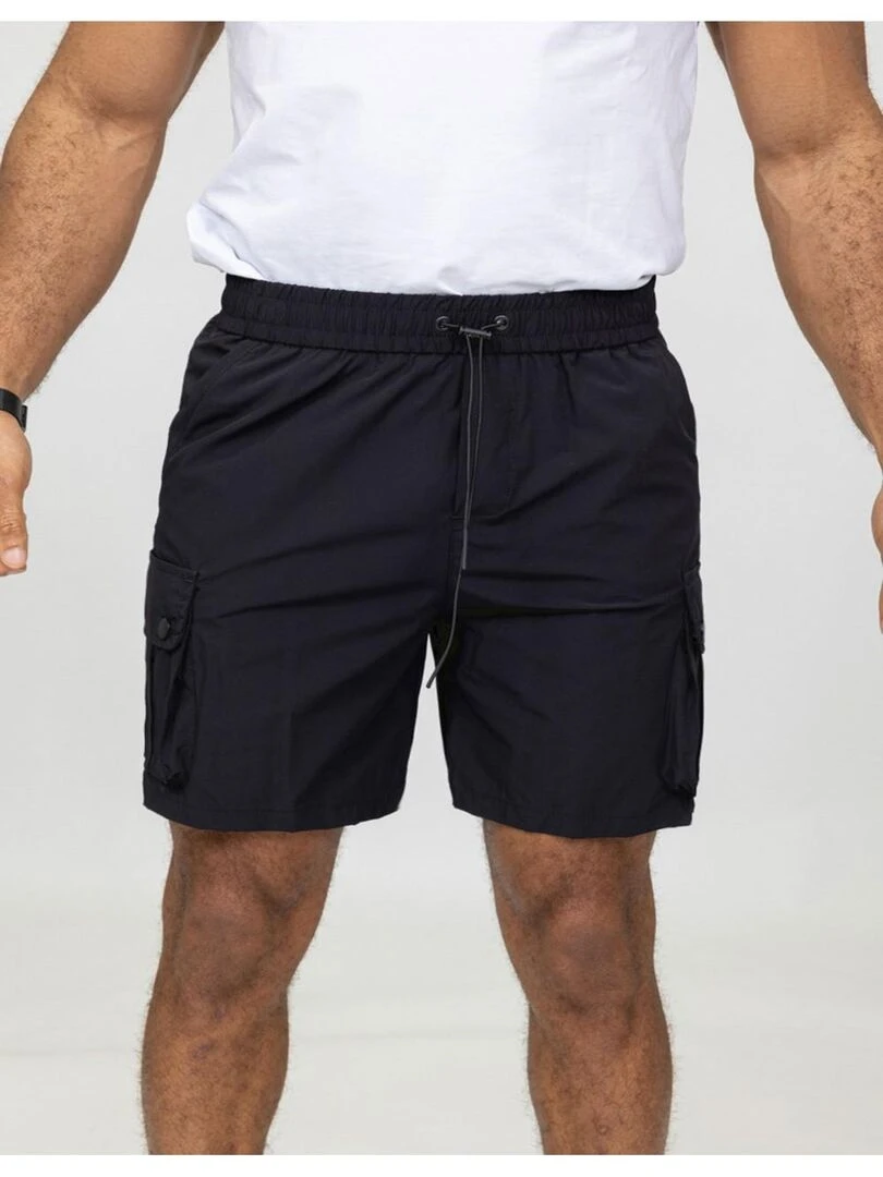 Short Cargo Kebello   Noir Noir