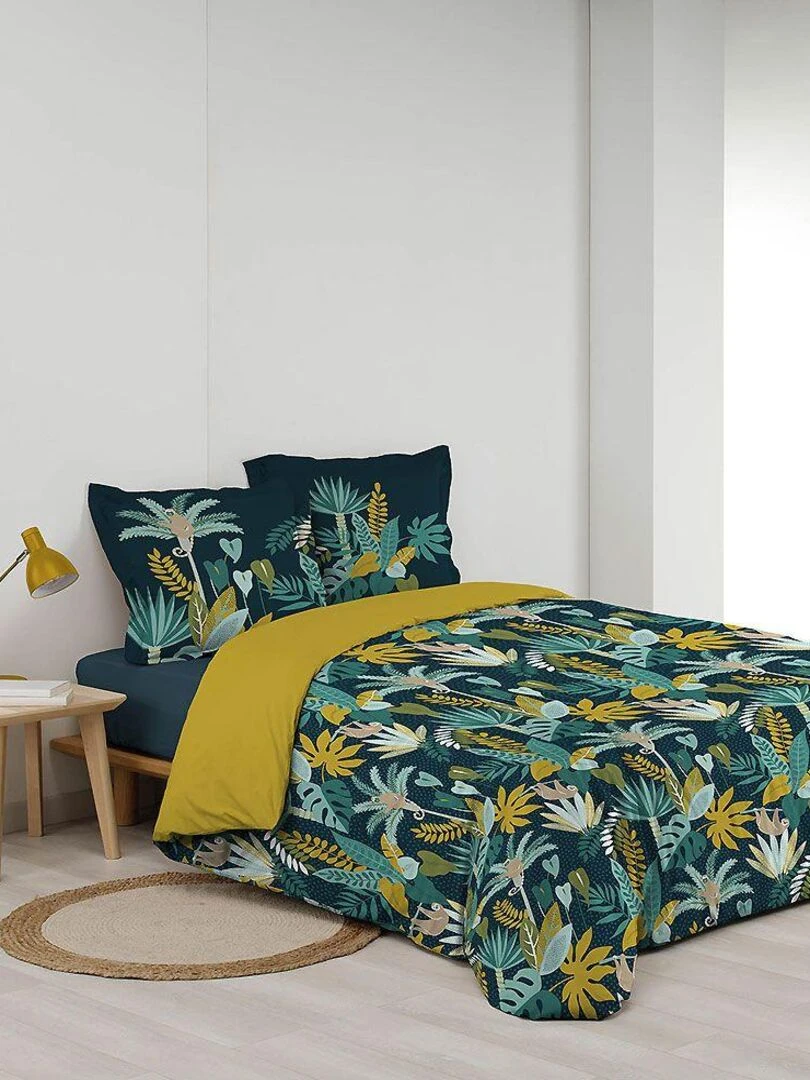 Housse de couette + 2 taies d'oreiller Guinea   Vert