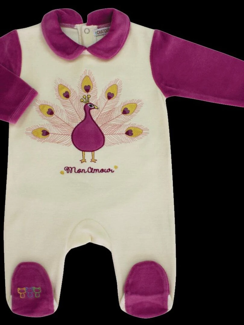 Pyjama "PAON" LES CHATOUNETS Rose