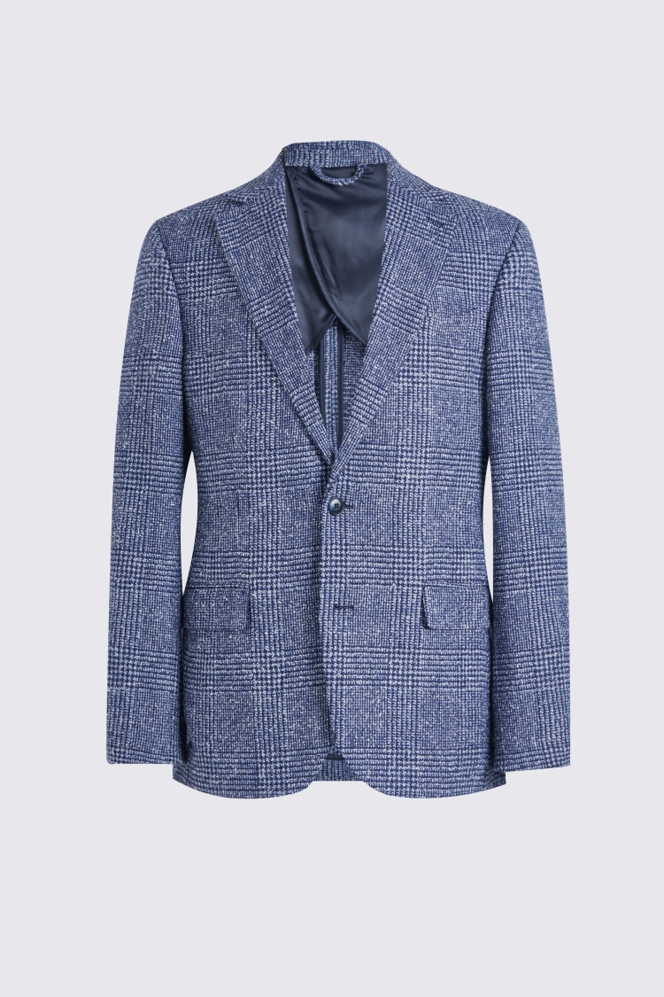 Slim Fit Black and White Check Jacket   Buy Online at Moss