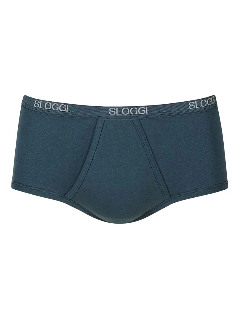 Lot de 3 slips ouverts maxi Sloggi® men    Damart   Bleu marine