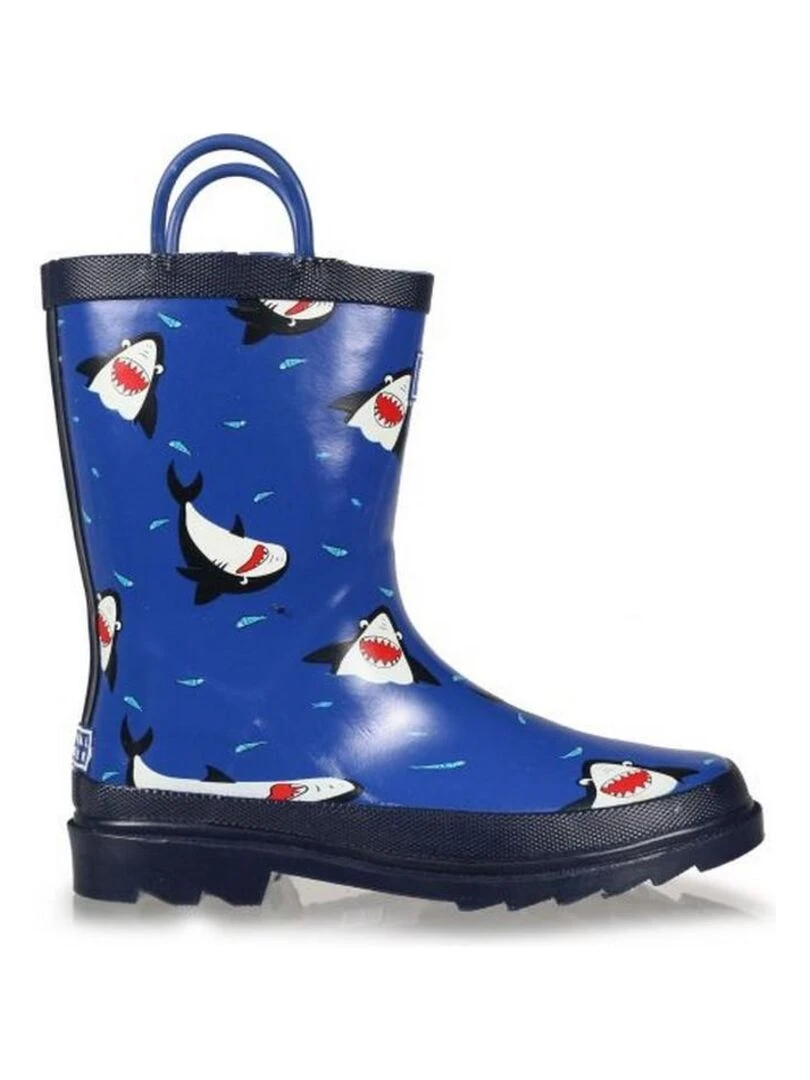 Regatta Bottes de pluie MINNOW Bleu Blanc