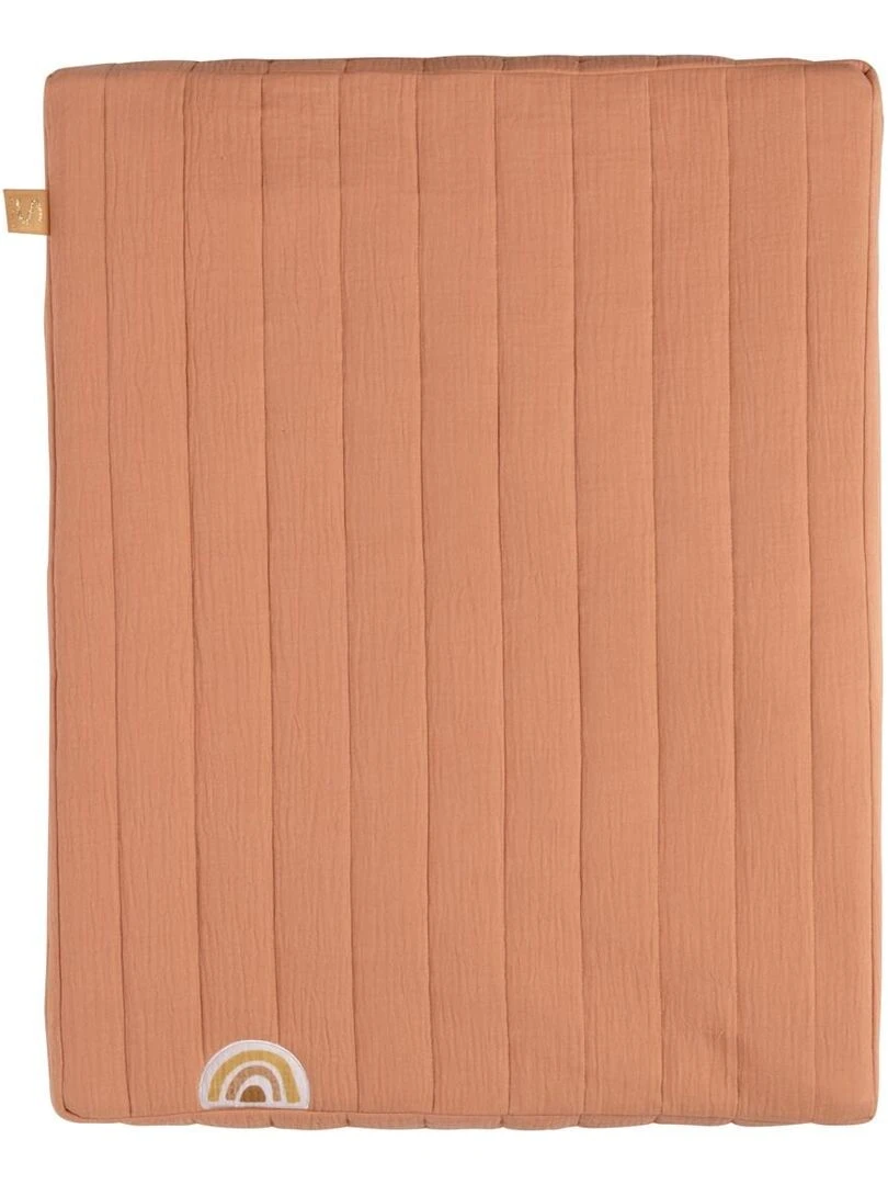 Matelas à langer 6x68x52cm et serviette coton Orange SAUTHON Orange