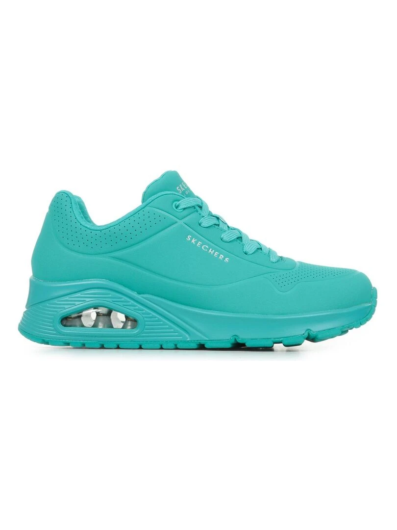Baskets Skechers Uno Stand On Air Bleu turquoise