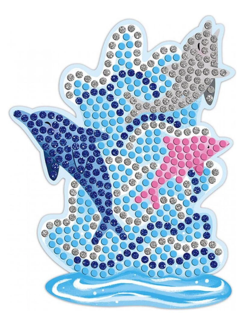 Kit creatif   Mosaiques dauphins et Sirenes   N/A