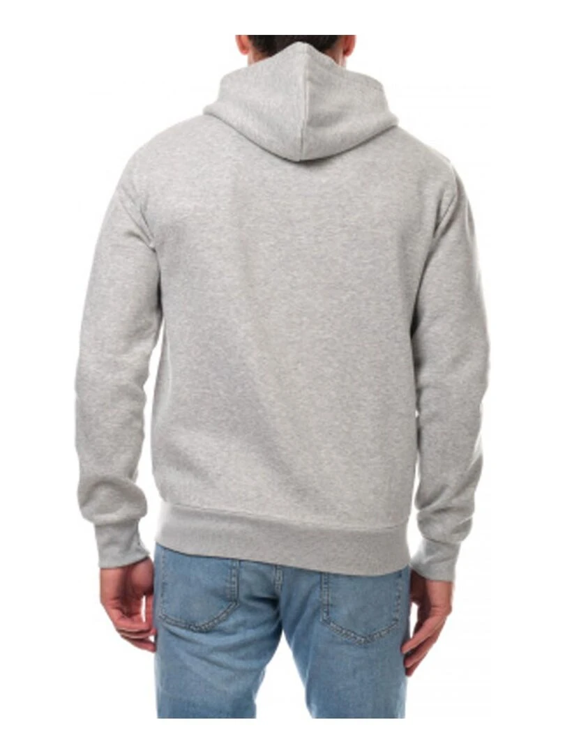 Sweat à capuche zippé Kebello   Gris