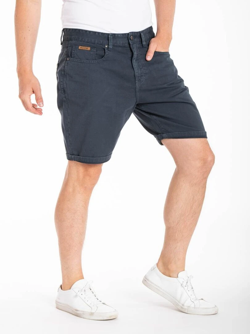 Bermuda denim 5 poches MANFRED 'Rica Lewis' Bleu marine