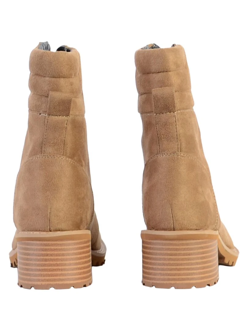 Boot à Zip The Divine Factory   Beige